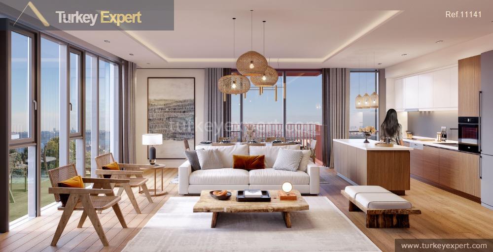 خرید آپارتمان در استانبول داخل مجتمعی مدرن با طراحی تحسین برانگیز در هالکالی 2
