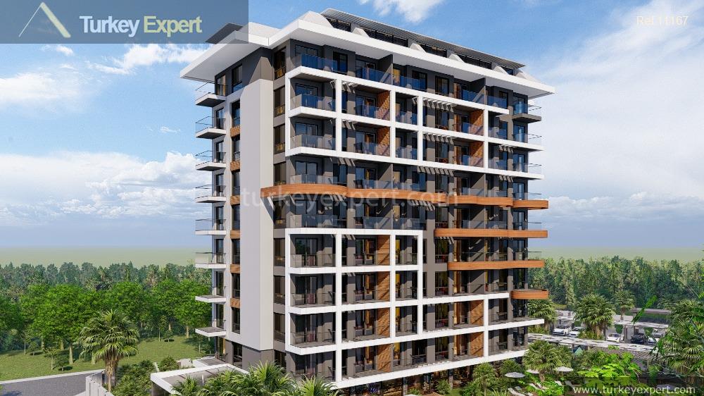 20apartments with various floor plans with recreational facilities in alanya6