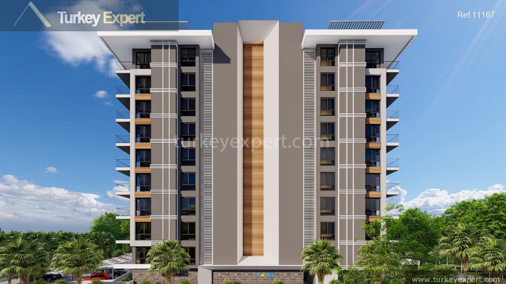 22apartments with various floor plans with recreational facilities in alanya9
