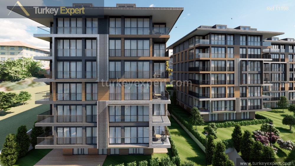 12apartments with bosphorus views in a complex in istanbul uskudar5