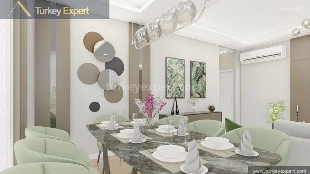 18apartments with bosphorus views in a complex in istanbul uskudar11