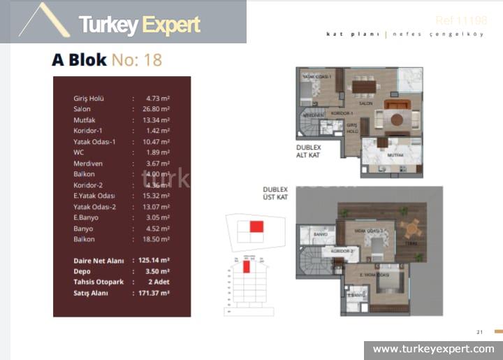 _fp_apartments with bosphorus views in a complex in istanbul uskudar27