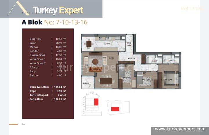 _fp_apartments with bosphorus views in a complex in istanbul uskudar29