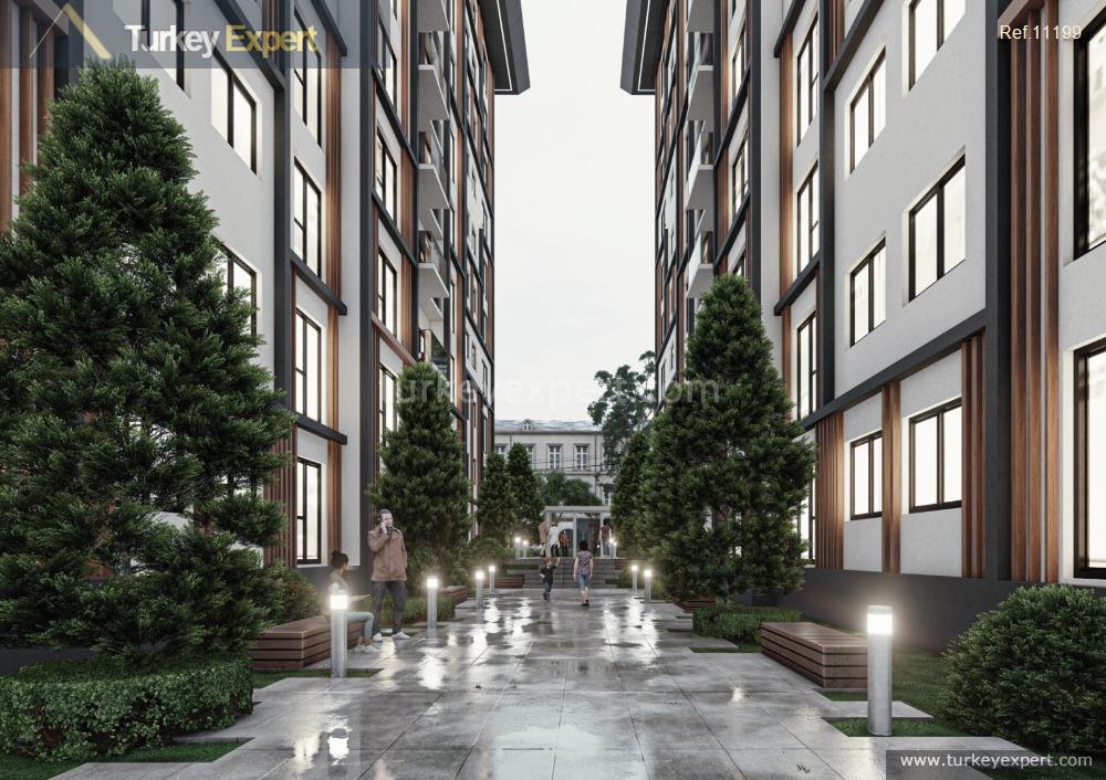 Istanbul Bahcelievler apartments in a new complex with facilities 0