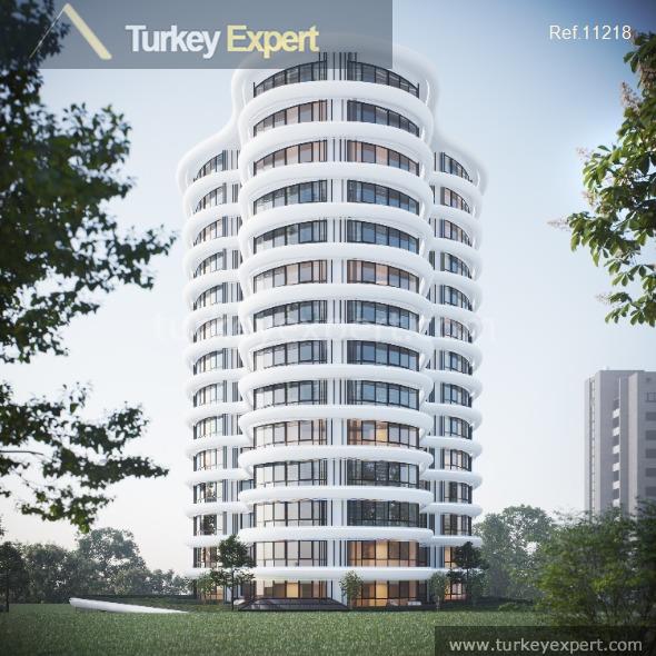 11modern apartments in a complex with social facilities in istanbul10
