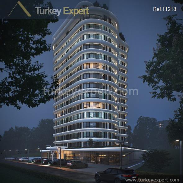 15modern apartments in a complex with social facilities in istanbul13