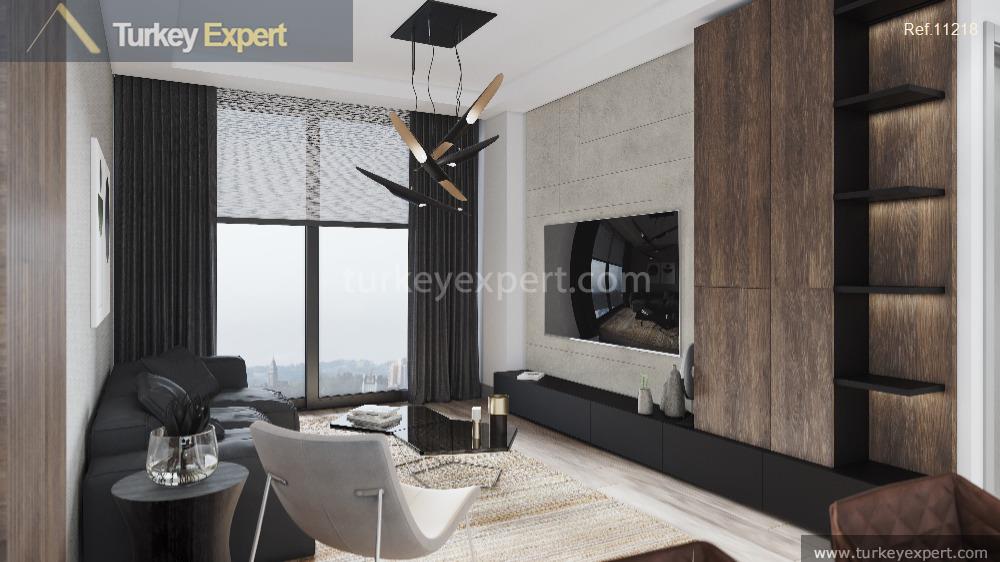 18modern apartments in a complex with social facilities in istanbul2