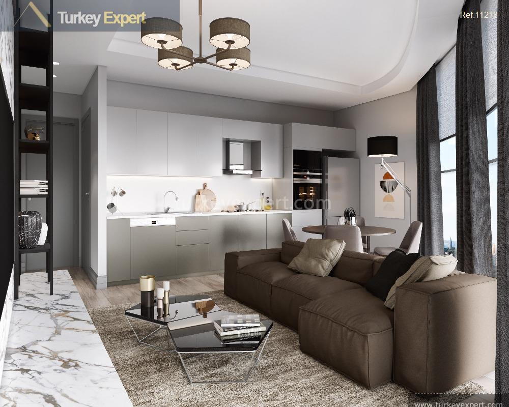 20modern apartments in a complex with social facilities in istanbul6