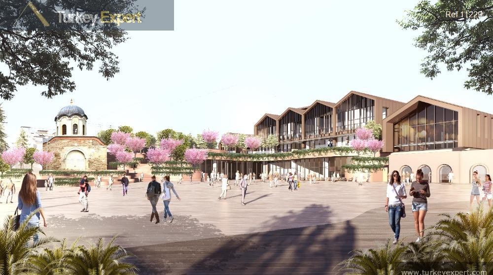 Waterfront properties for sale by the Golden Horn of Istanbul, in a spectacular compound 3