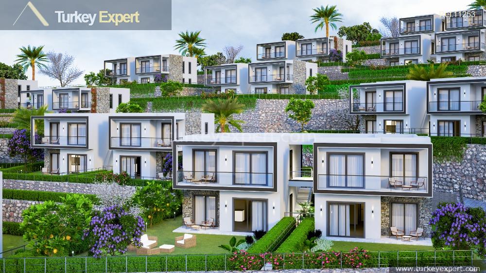 1beautiful apartment project in bodrum bogazici with open views toward3