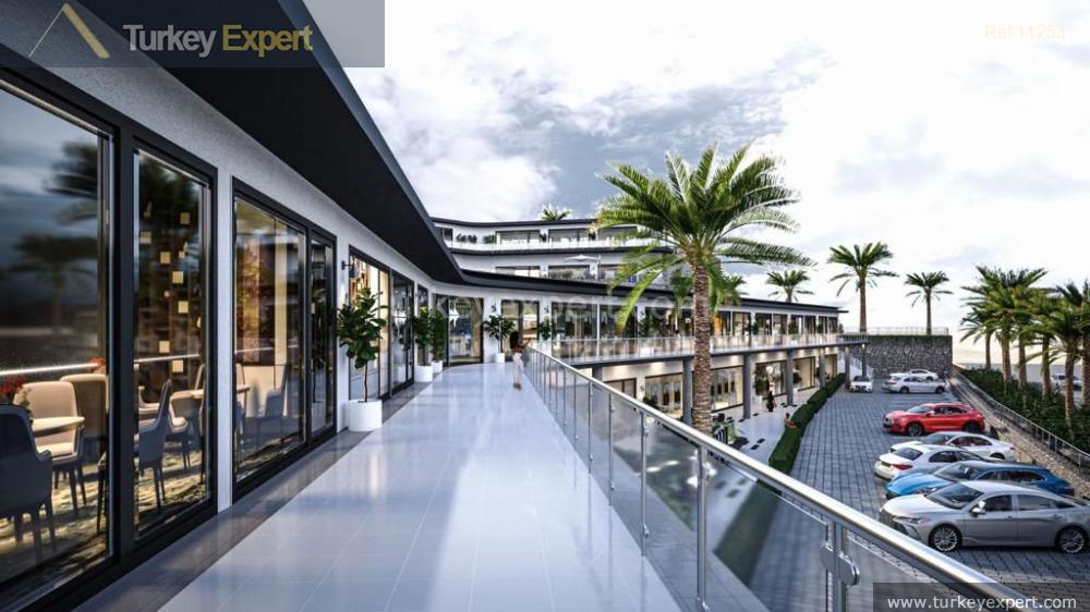 Beautiful apartment project in Bodrum Bogazici, with views towards the sea and the flamingo lake 1