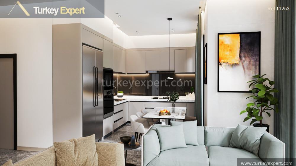beautiful apartment project in bodrum bogazici with open views toward9