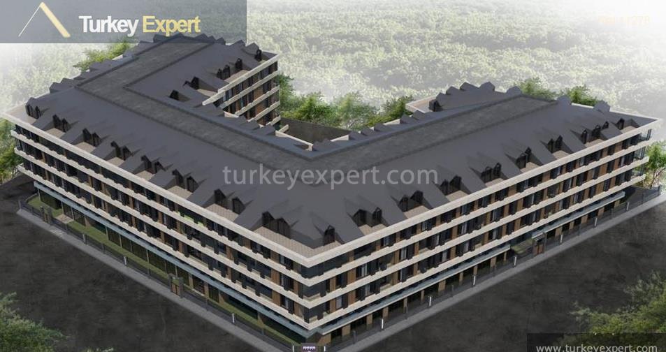 istanbul kemerburgaz apartments in a complex with facilities13