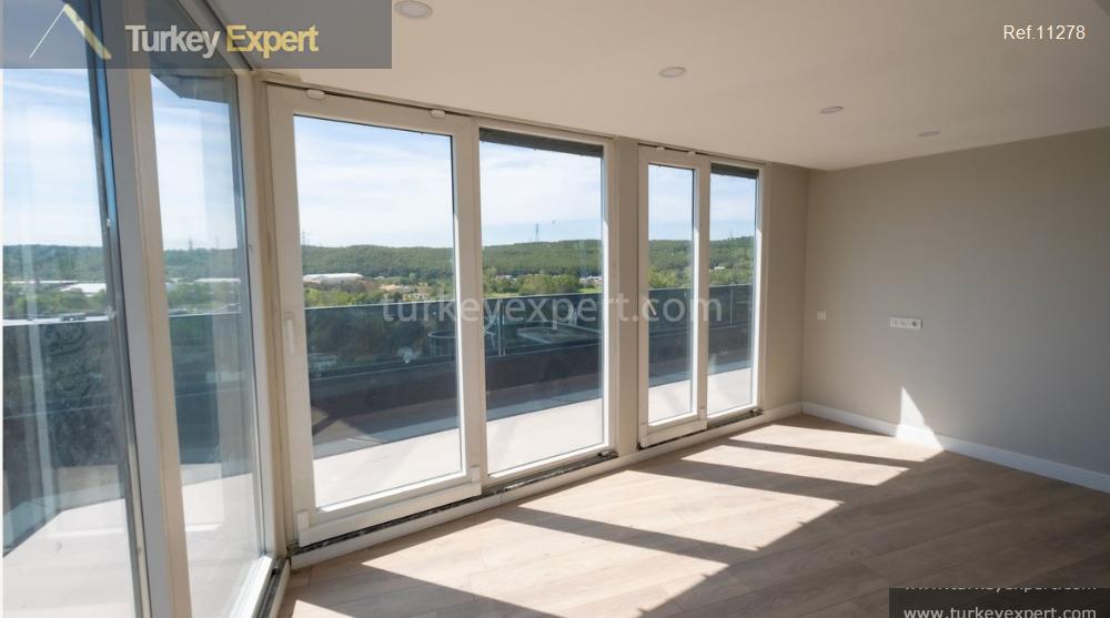 Istanbul Kemerburgaz apartments in a complex with facilities 2