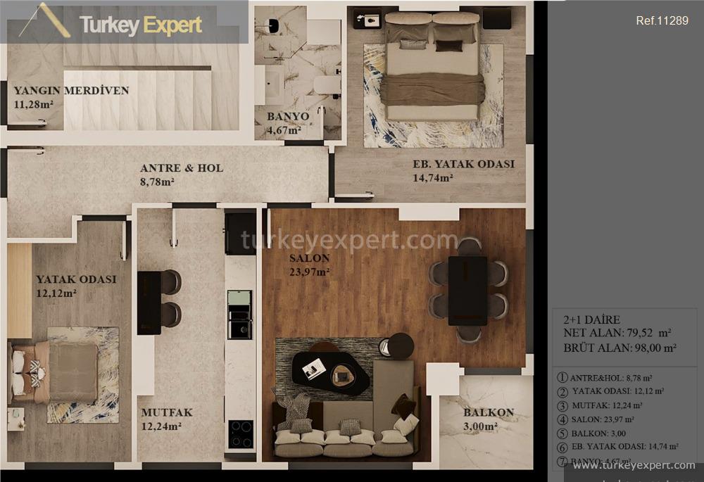 _fp_brand new two and threebedroom apartments in istanbul halkali19