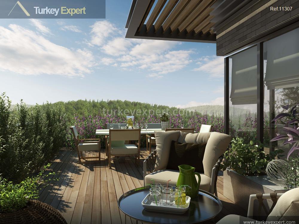 Istanbul apartments for sale on the Asian side in harmony with nature 0