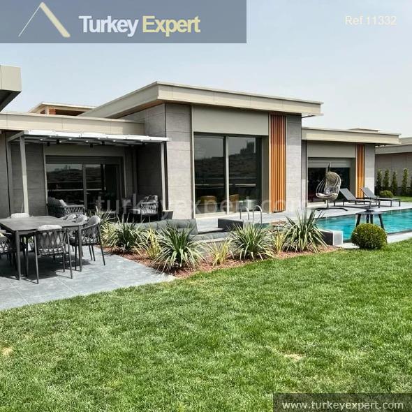 spectacular villas in istanbul buyukcekmece in a complex with services10