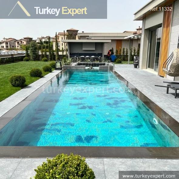 spectacular villas in istanbul buyukcekmece in a complex with services11