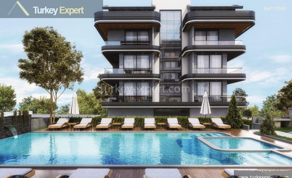 11comfortable one and twobedroom apartments in alanya oba 900 meters8