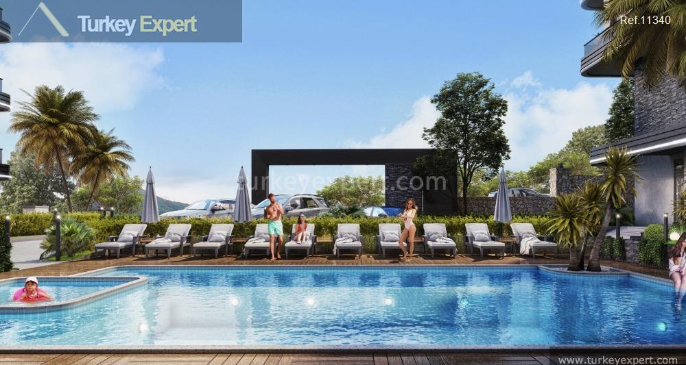 Apartments in Alanya Oba, 900 meters from the sea 0