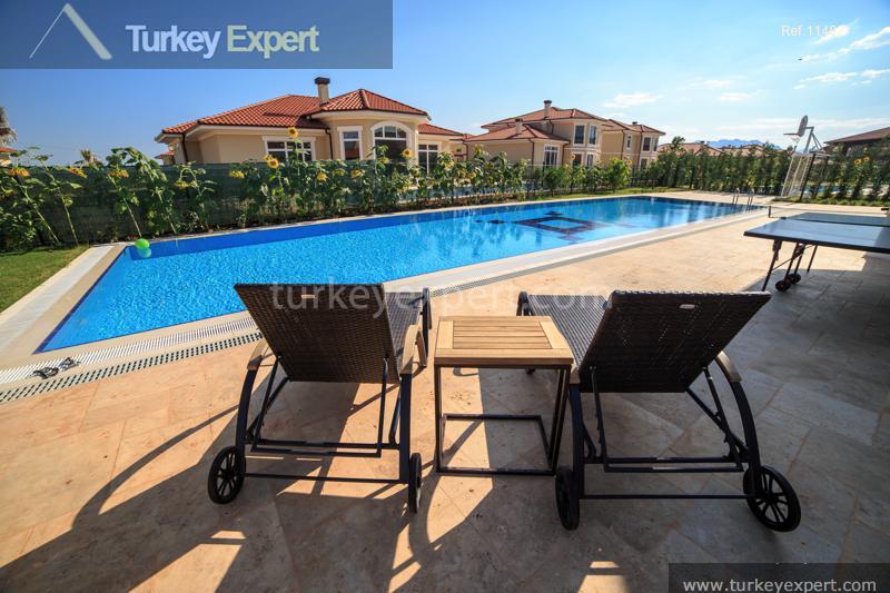 Exclusive villas for sale in Antalya with ranch architecture 0