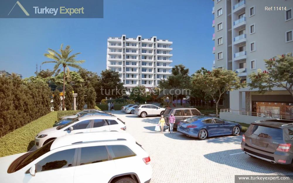 alanya apartments for sale in a residential block in avsallar20