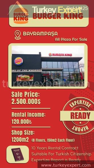 commercial property for sale in the tenant of burger king1