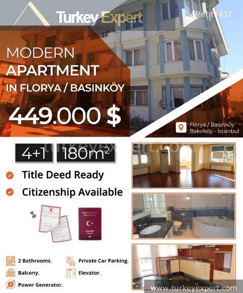 11stunning 4bedroom apartment in istanbul florya1