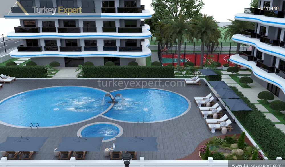 Holiday apartments near the sea in Alanya Incekum with facilities 0