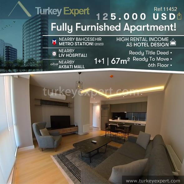 fully furnished apartment for sale in istanbul esenyurt1