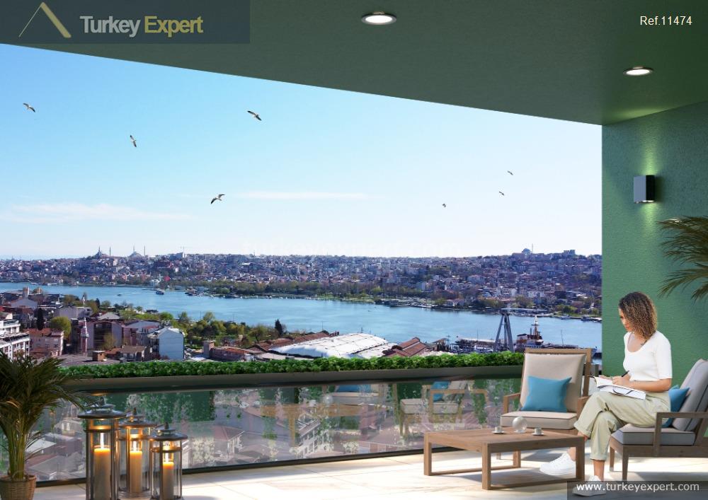 Istanbul Golden Horn apartments and duplexes with beautiful sea views 0
