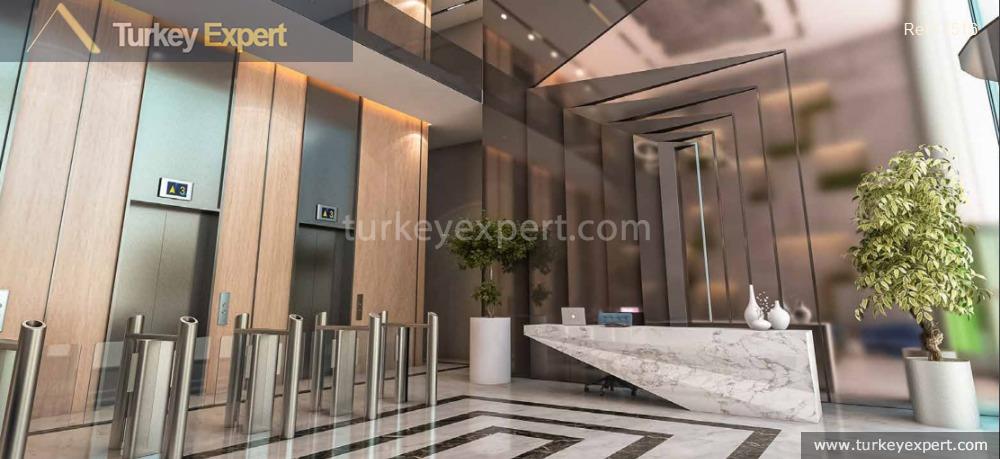 Izmir properties in a new high-rise tower, breathtaking views, in a prime location 1