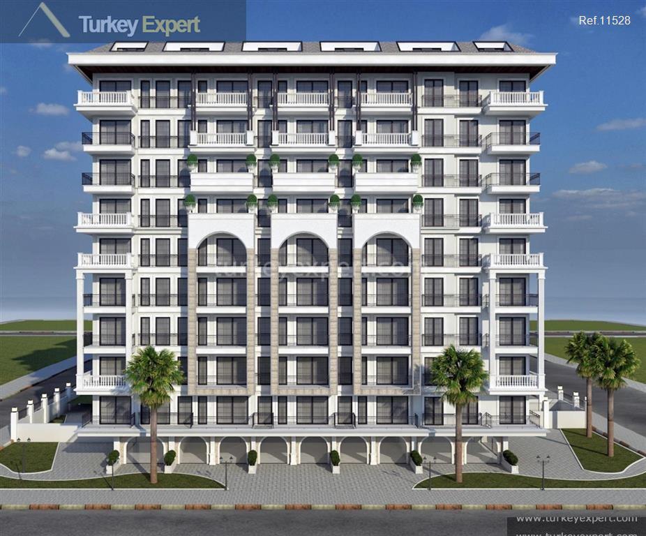 1041seaview apartments in an elegant project in alanya center