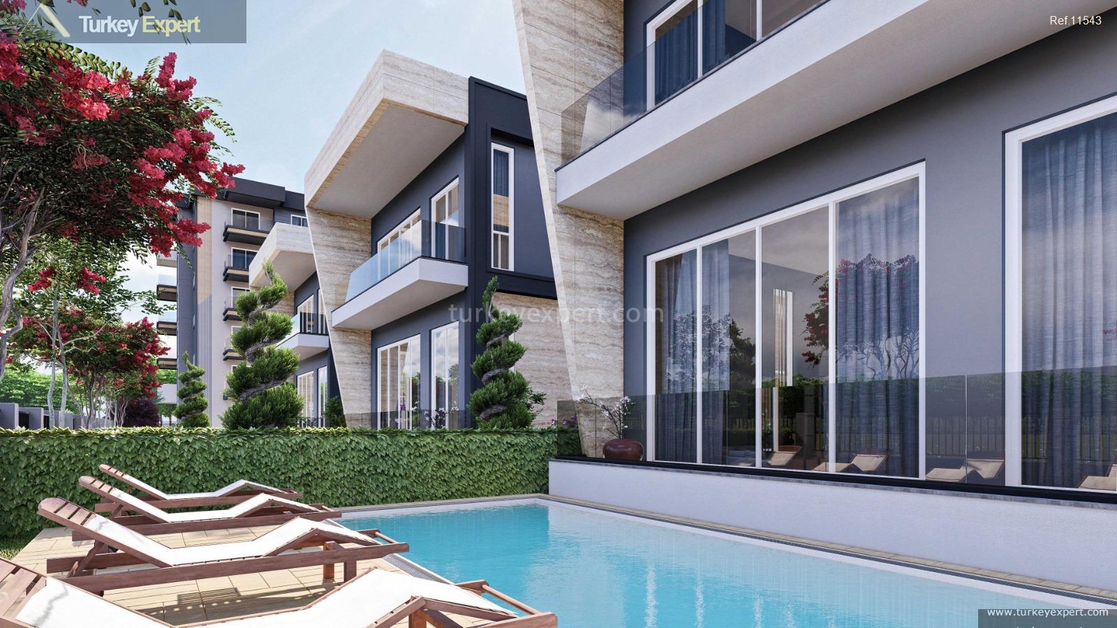 New apartments for sale in a full-facility complex in Antalya Altintas 0