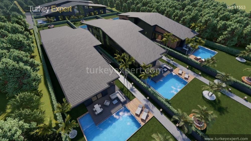 4bungalowstyle villas in izmir urla with private pools3