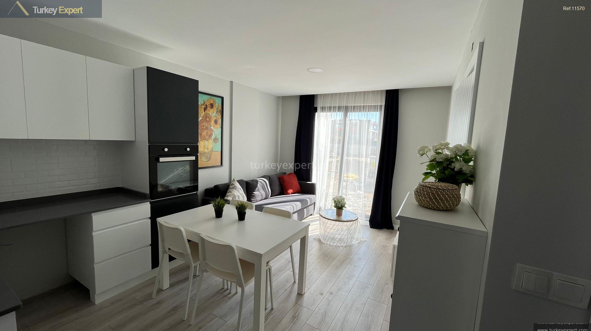خرید آپارتمان‌های نوساز با امکانات عمومی در Kepez آنتالیا 1