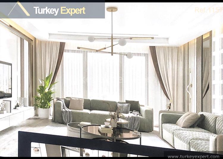 4516istanbul levent apartments in a complex with top floor terrace8