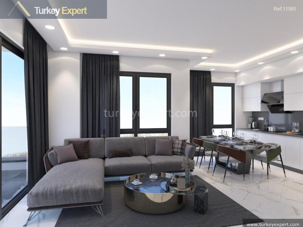 New Alanya apartments in Kargicak with views and facilities 1