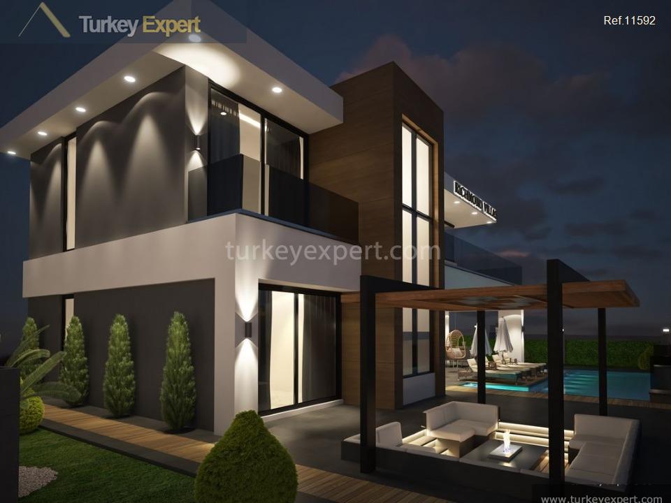 147modern villas with private pools and gardens in kargicak alanya14