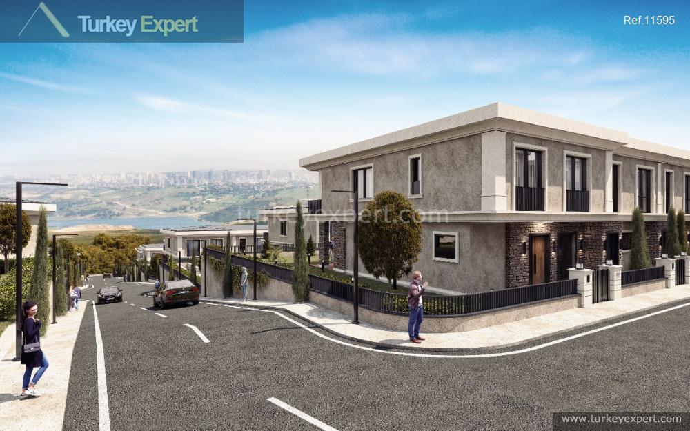 107cozy duplex properties with private gardens in istanbul bahcesehir