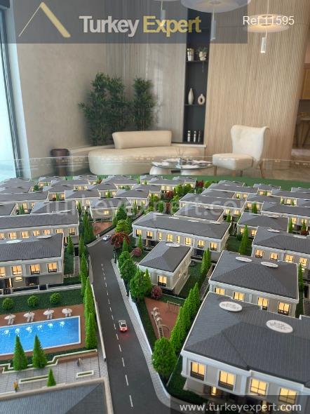 1123cozy duplex properties with private gardens in istanbul bahcesehir