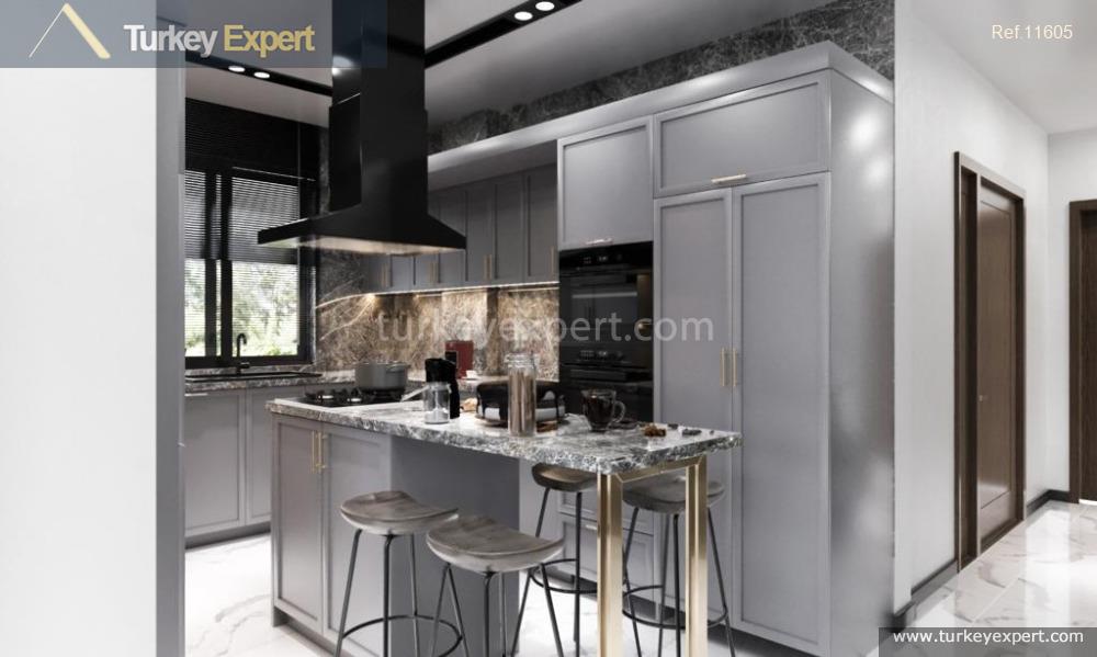New villa for sale in Izmir Urla with a private swimming pool and garden 1