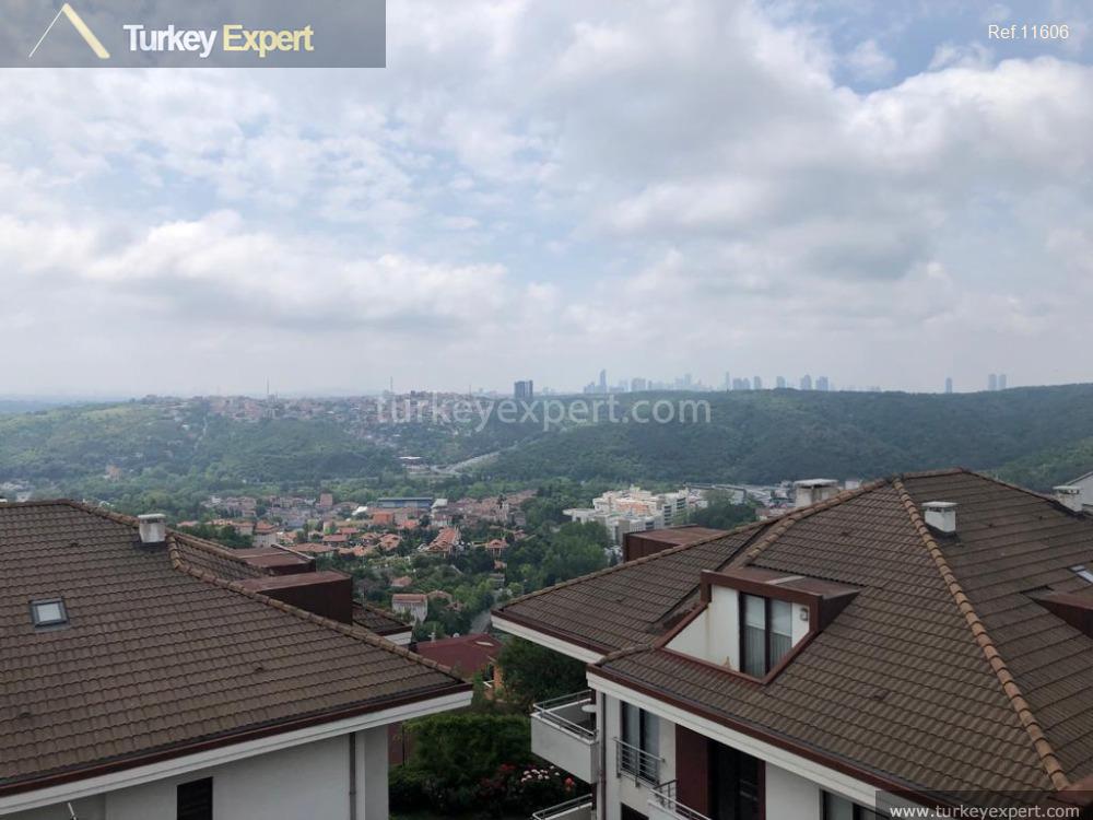 4-bedroom duplex apartment for sale in Istanbul Sariyer with views 0