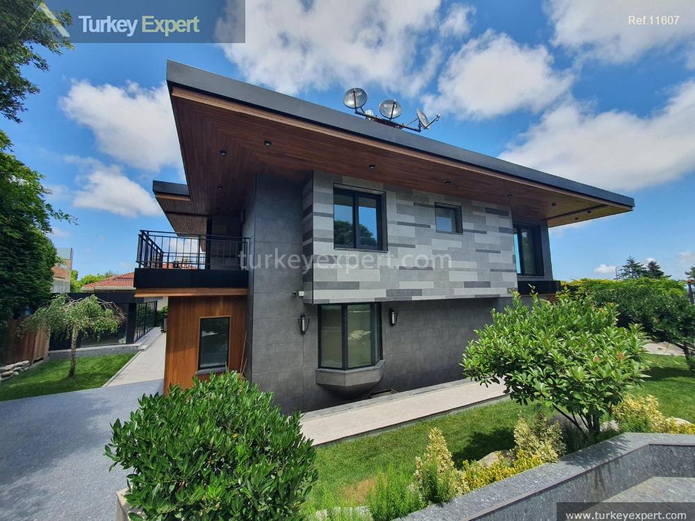 12deluxe triple villa with a pool and bosphorus view12