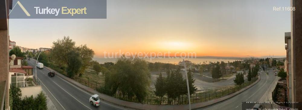 New apartment with sea views for sale in Istanbul Buyukcekmece 0