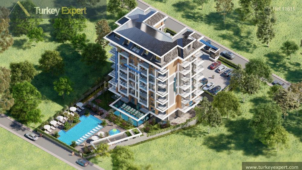 1convenient and luxury apartments for sale in avasallar alanya