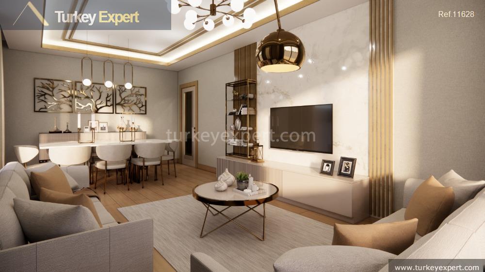 Comfortable family-friendly apartments in Istanbul Buyukcekmece with various floor plans 2