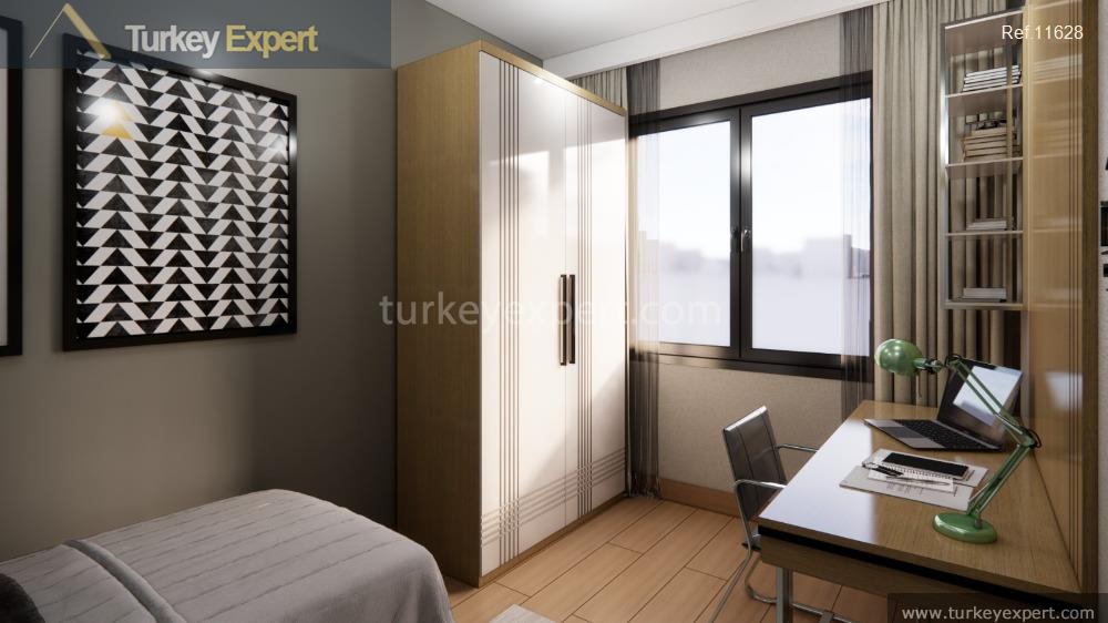 3stunning apartments and duplexes with gardens and terraces in istanbul16