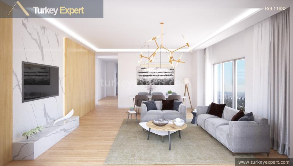 20minimalist design apartments with various floor plans in istanbul levent19