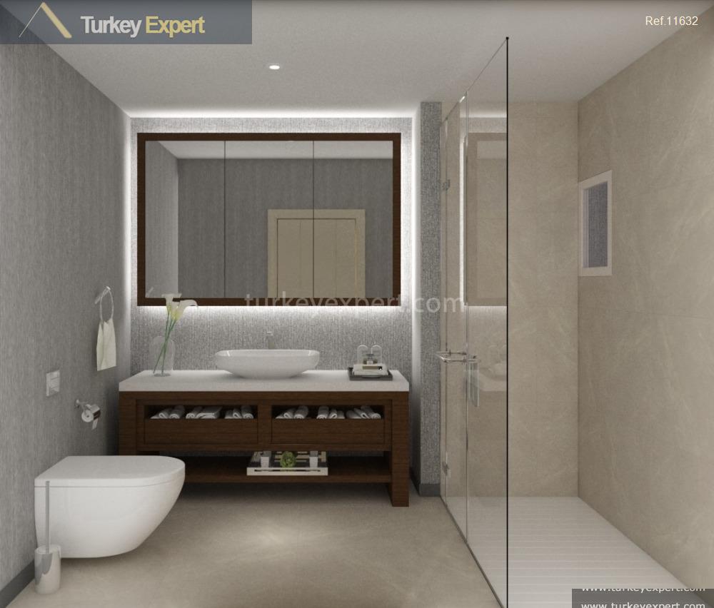 22minimalist design apartments with various floor plans in istanbul levent13